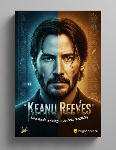 Keanu Reeves: From Humble Beginnings to Cinematic Immortality cover