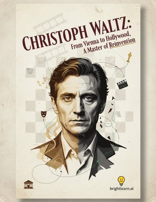 Christoph Waltz: From Vienna to Hollywood, A Master of Reinvention cover