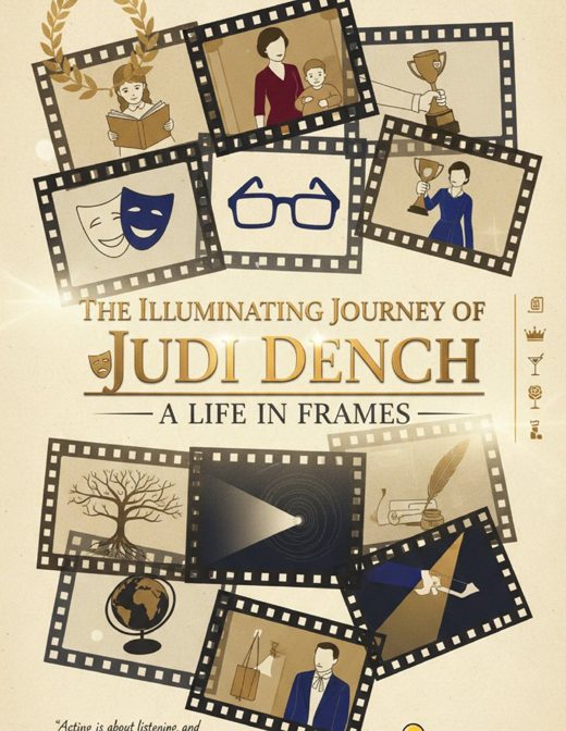 The Illuminating Journey of Judi Dench: A Life in Frames cover