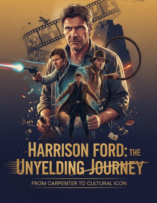 Harrison Ford: The Unyielding Journey - From Carpenter to Cultural Icon cover