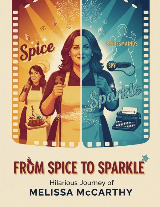 From Spice to Sparkle: Hilarious Journey of Melissa McCarthy cover