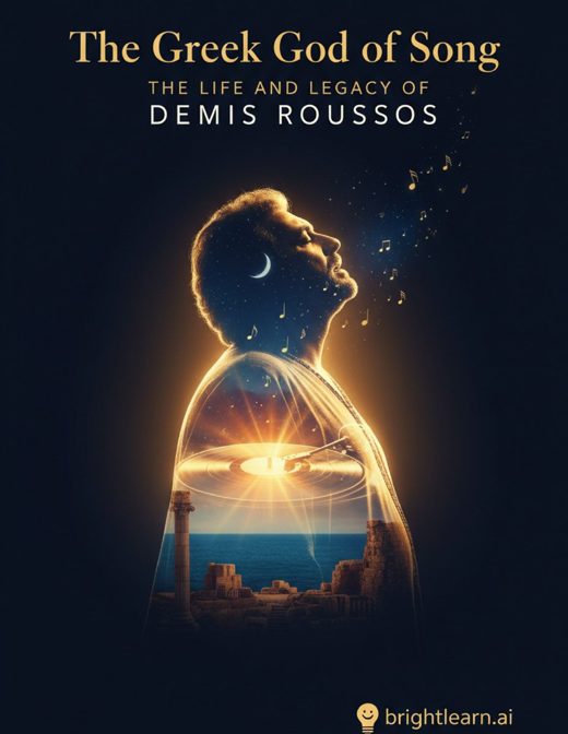 The Greek God of Song: The Life and Legacy of Demis Roussos cover