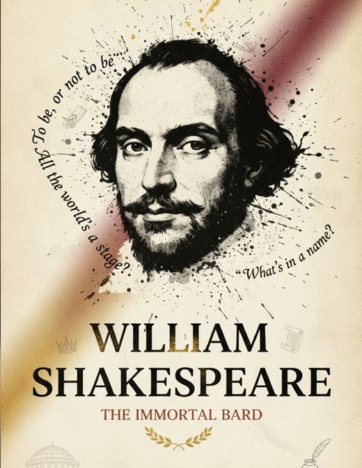 William Shakespeare: The Immortal Bard cover