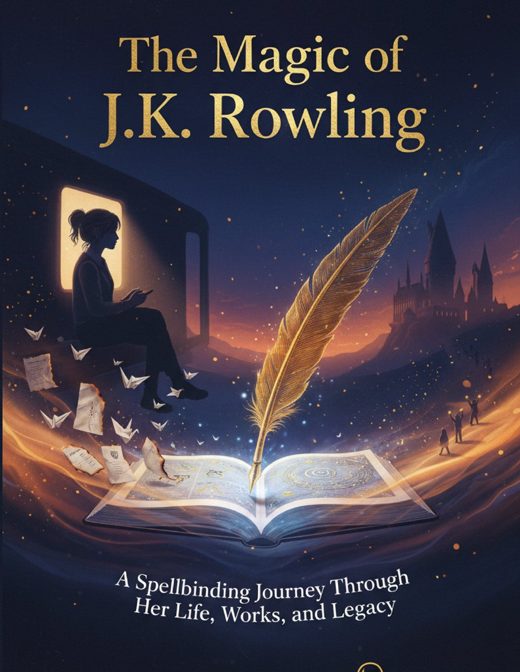 The Magic of J.K. Rowling: A Spellbinding Journey Through Her Life, Works, and Legacy cover