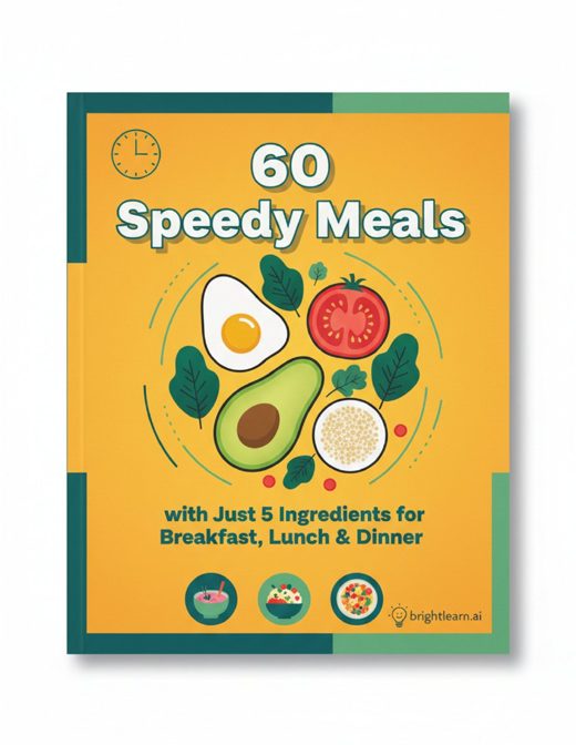 60 Speedy Meals with Just 5 Ingredients: for Breakfast, Lunch & Dinner cover