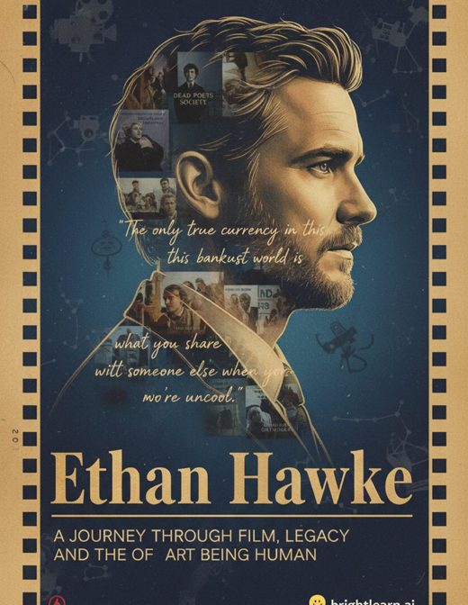 Ethan Hawke: A Journey Through Film, Legacy, and the Art of Being Human cover