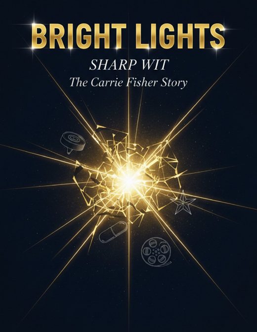 Bright Lights, Sharp Wit: The Carrie Fisher Story cover