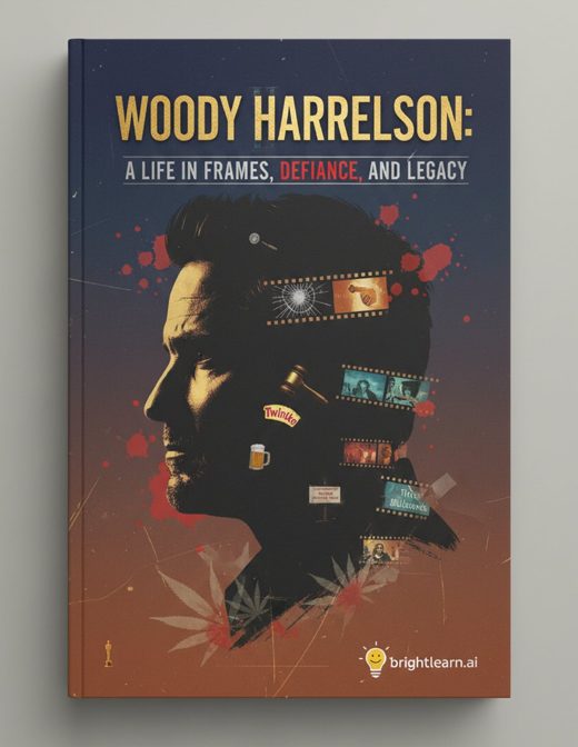 Woody Harrelson: A Life in Frames, Defiance, and Legacy cover