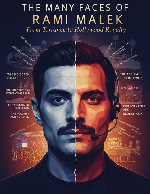 The Many Faces of Rami Malek: From Torrance to Hollywood Royalty cover