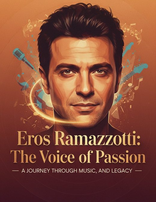 Eros Ramazzotti: The Voice of Passion - A Journey Through Music, Life, and Legacy cover