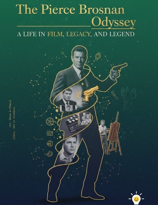 The Pierce Brosnan Odyssey: A Life in Film, Legacy, and Legend cover