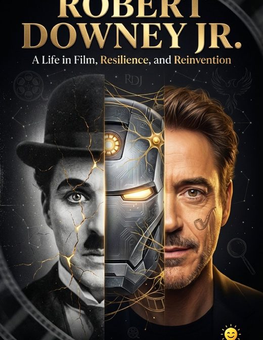 Robert Downey Jr.: A Life in Film, Resilience, and Reinvention cover
