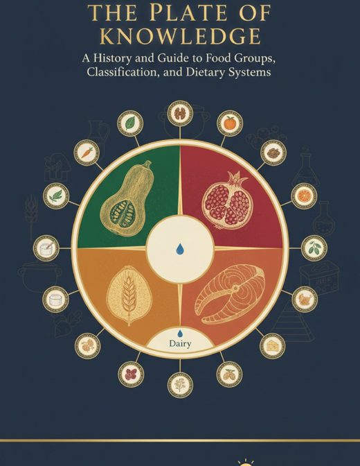 The Plate of Knowledge: A History and Guide to Food Groups, Classification, and Dietary Systems cover