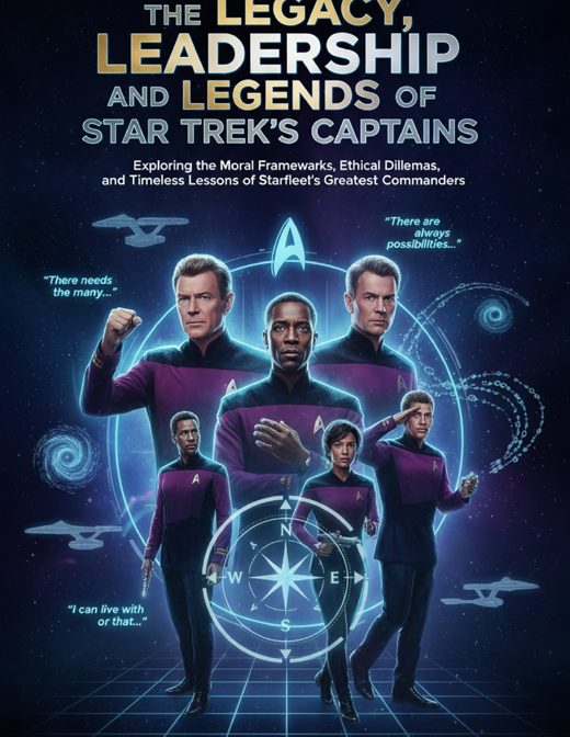 The Legacy, Leadership, and Legends of Star Trek's Captains cover