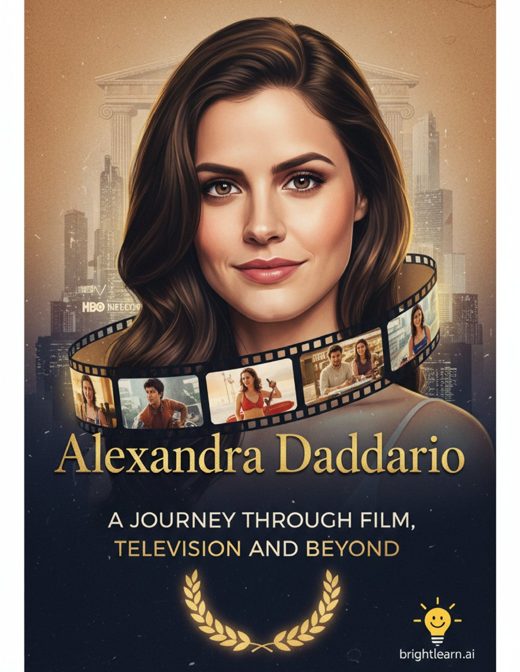 Alexandra Daddario: A Journey Through Film, Television, and Beyond cover