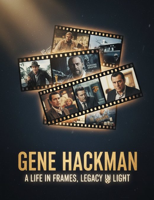 Gene Hackman: A Life in Frames, Legacy in Light cover