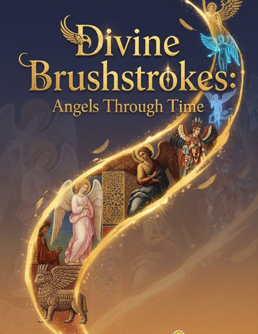 Divine Brushstrokes: Angels Through Time cover