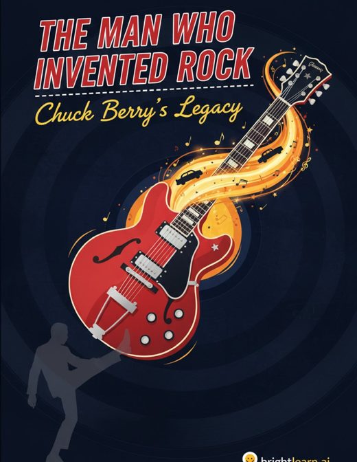 The Man Who Invented Rock: Chuck Berry's Legacy cover