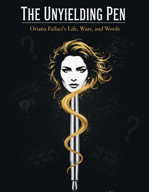 The Unyielding Pen: Oriana Fallaci's Life, Wars, and Words cover