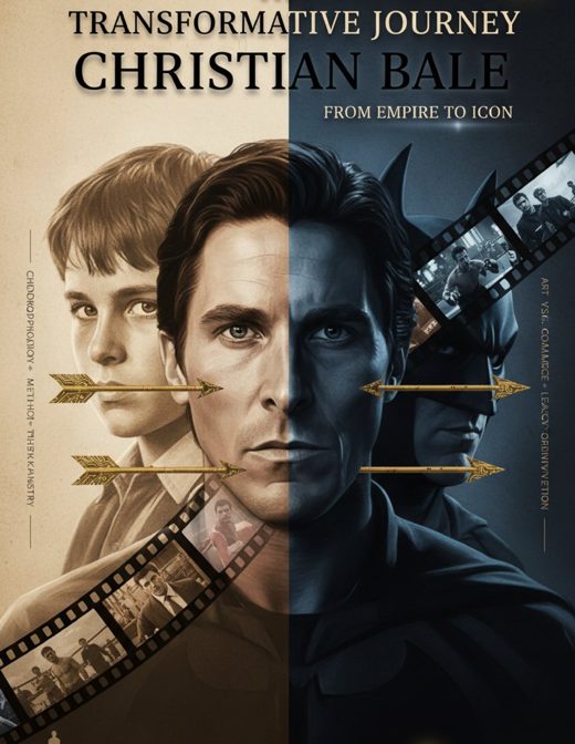 The Transformative Journey of Christian Bale: From Empire to Icon cover