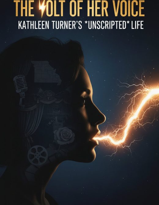 The Volt of Her Voice: Kathleen Turner's Unscripted Life cover