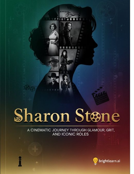 Sharon Stone: A Cinematic Journey Through Glamour, Grit, and Iconic Roles cover