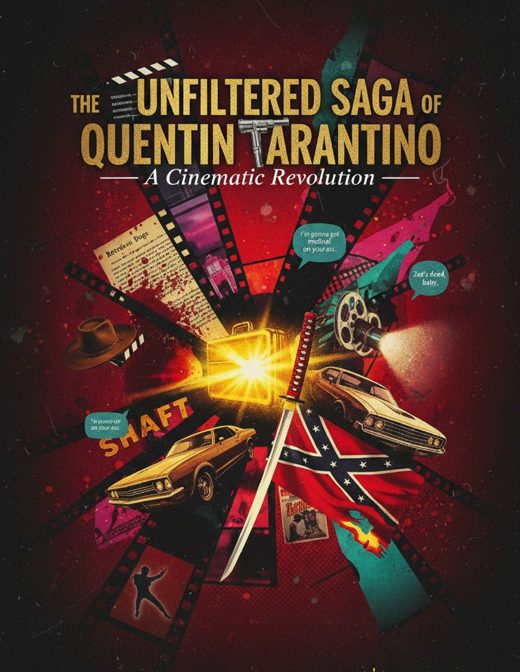 The Unfiltered Saga of Quentin Tarantino: A Cinematic Revolution cover