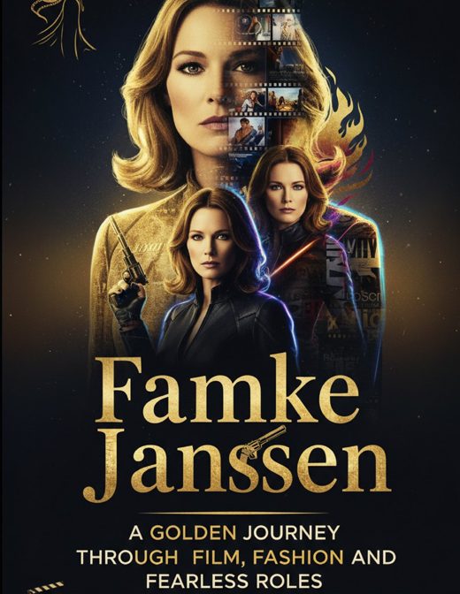 Famke Janssen: A Golden Journey Through Film, Fashion, and Fearless Roles cover