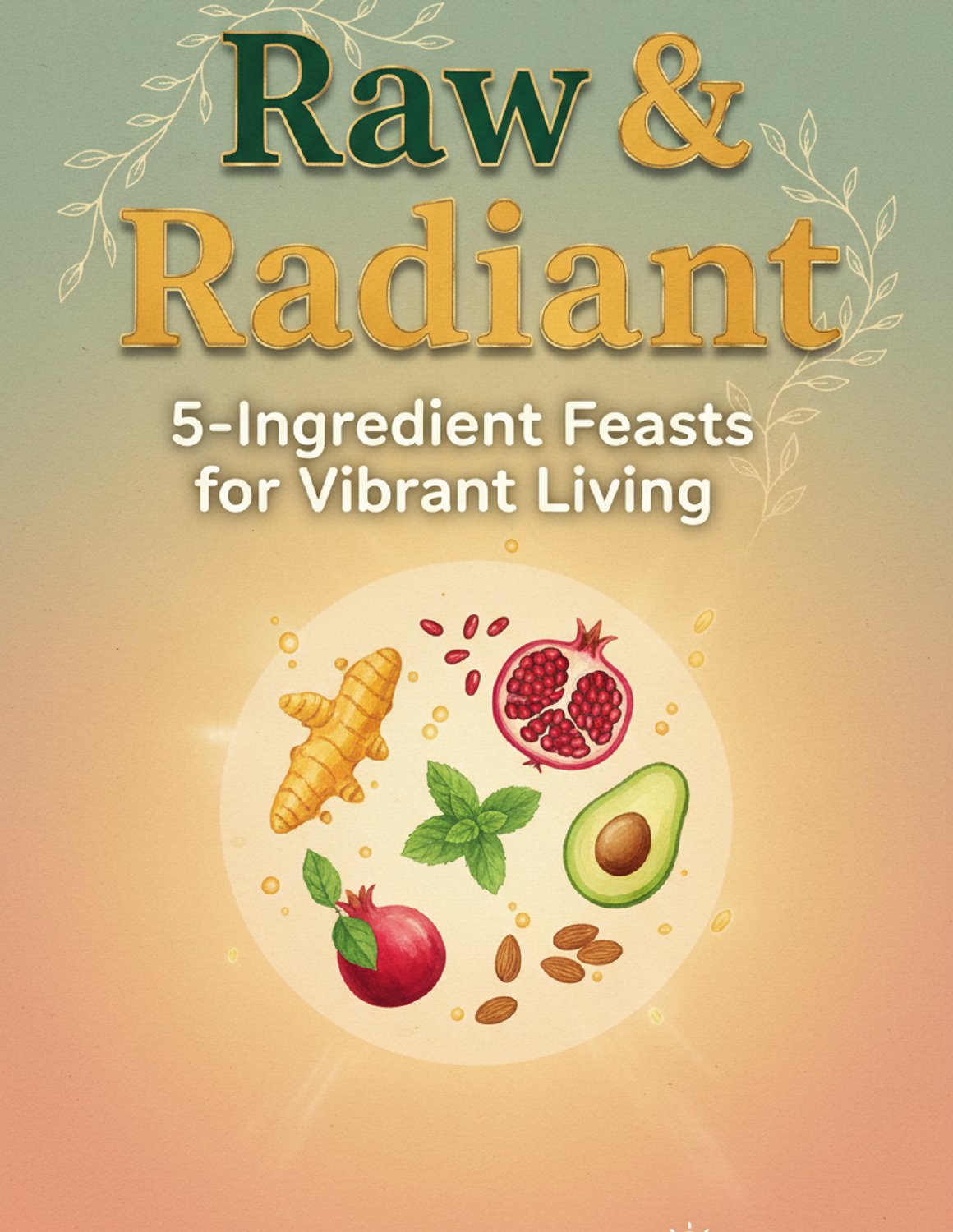 Raw & Radiant: 5-Ingredient Feasts for Vibrant Living cover