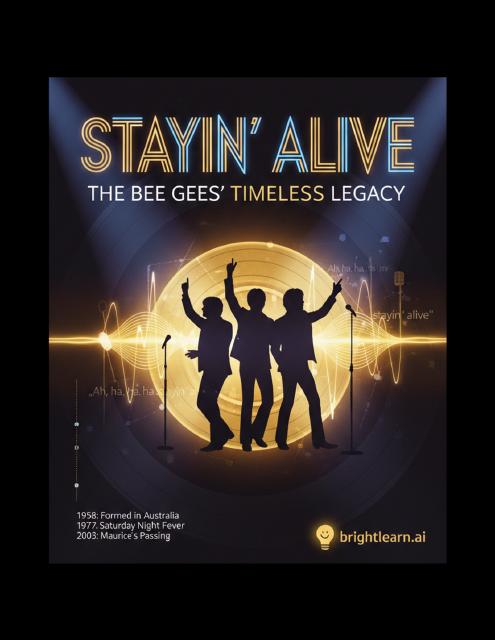 Stayin’ Alive: The Bee Gees’ Timeless Legacy cover